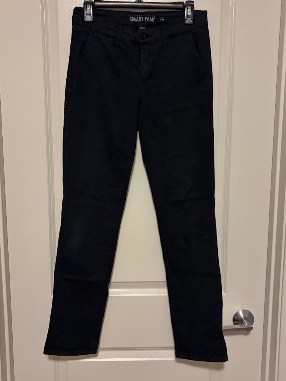 Women's 7 Black Smart Pants
